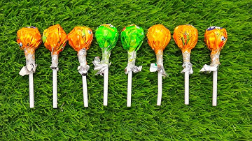 🍭 Learn Colors with Lollipops and Sweets - Yummy Rainbow Lollipops ASMR