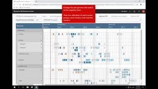 Netronic Visual Production Scheduler for Microsoft Dynamics 365 Business Central - Overview