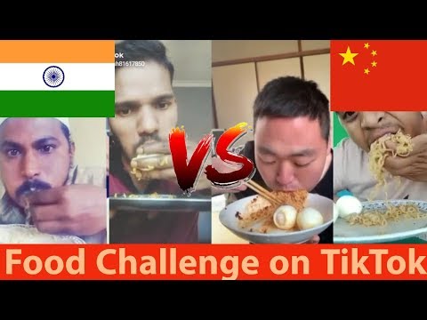 Funny Food Challange On TikTok | Who will win INDIA Vs CHINA | Be Me Stick |