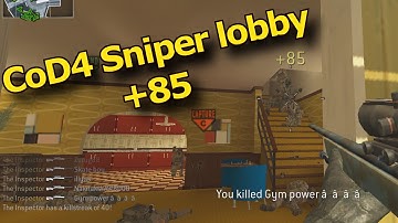 CoD4 PC Sniper Lobbies in 2021 = Nostalgia Rush!!