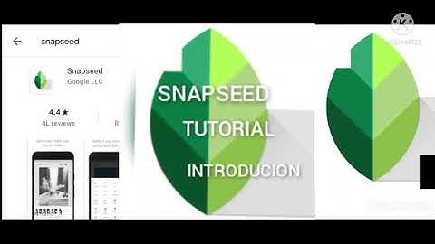 Snapseed introduction|Beginners Tutorial|Android and Iphone
