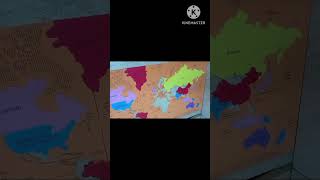 solving world map puzzle #i #satisfying #challengeaccepted#shorts