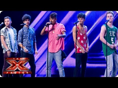 Kingsland sing For Once In My Life by Stevie Wonder -- Bootcamp Auditions -- The X Factor 2013