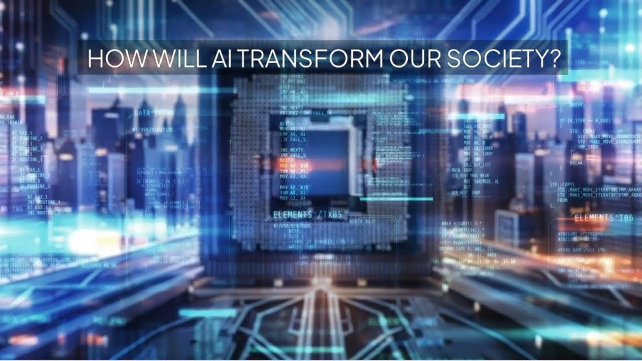 Transform Science Science Fiction: HOW WILL AI TRANSFORM OUR SOCIETY? - YouTube