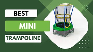 Skywalker Trampolines Mini Trampoline with Enclosure Net  Sports  Outdoors