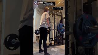 モデル TikToker 羽柴なつみ (@na0912mi) ジム トレーニング動画 ＃shorts