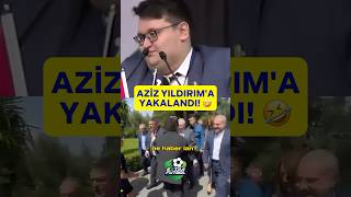 Aziz Yıldırım, büyük hayranı Oktay Uludoğan ile karşılaştı! "Naber lan? Ne zaman aday olacaksın?"