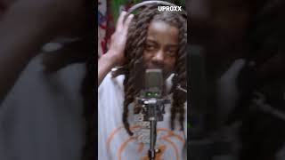 That time OMB Peezy pulled up to #UPROXX 🔥