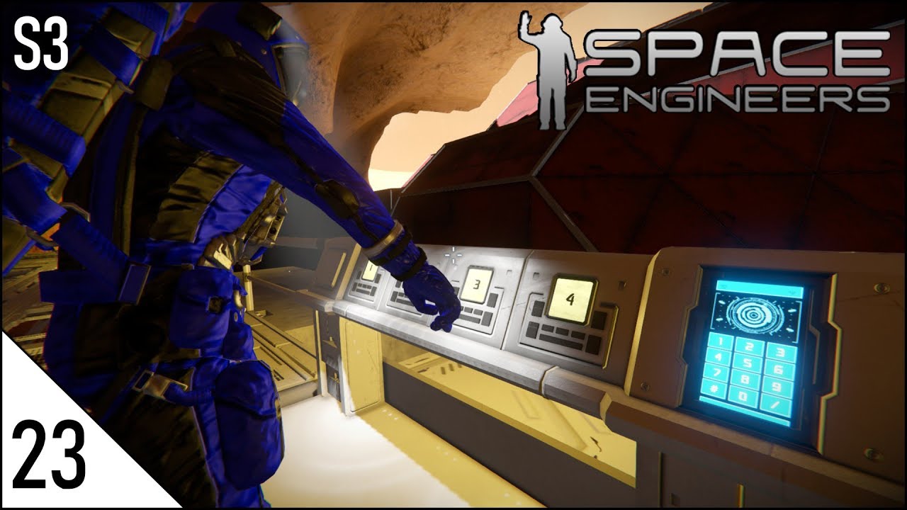 Space Engineers Let's Play (S3 | E23) - Automatic Catwalk to Big Red ...
