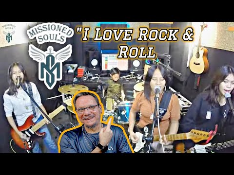Missioned Souls | I love Rock And Roll (cover) | First Time Reacting To.