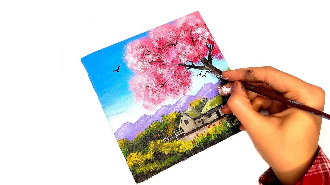 What Colors Make Cherry Blossoms Pop? | Unlock the Secrets in This Tutorial!