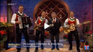 Die Jungen Zillertaler mit  Andy Borg - Tannenzapfenzupfen