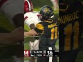 Rickie Collins with a pass completion to Brayden Munroe for a 35-yard Gain vs. Jacksonville State Ga