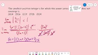 Cracking the GRE Math Subject Test - Calculus I #46 (Medium)