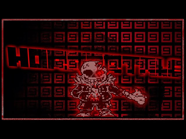 No Hit Horrortale Sans battle 2, Undertale Fan-Game