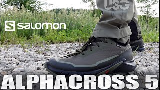 Salomon Alphacross 5 GTX Review (UPDATED Salomon Hiking Shoes)