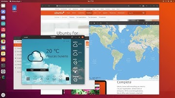 Linux Ubuntu 18.04 LTS community theme and suru icons