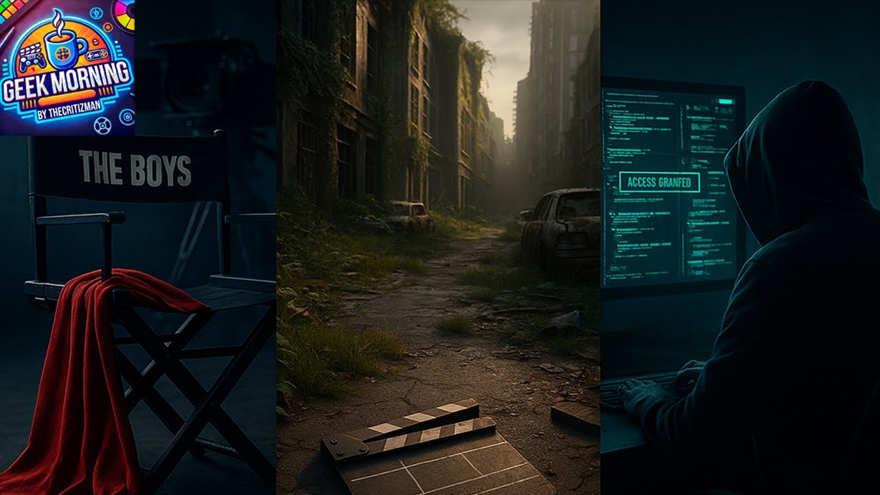 GEEK MORNING: Fin de saison pour THE BOYS, date de tournage pour THE LAST OF US saison 3 !