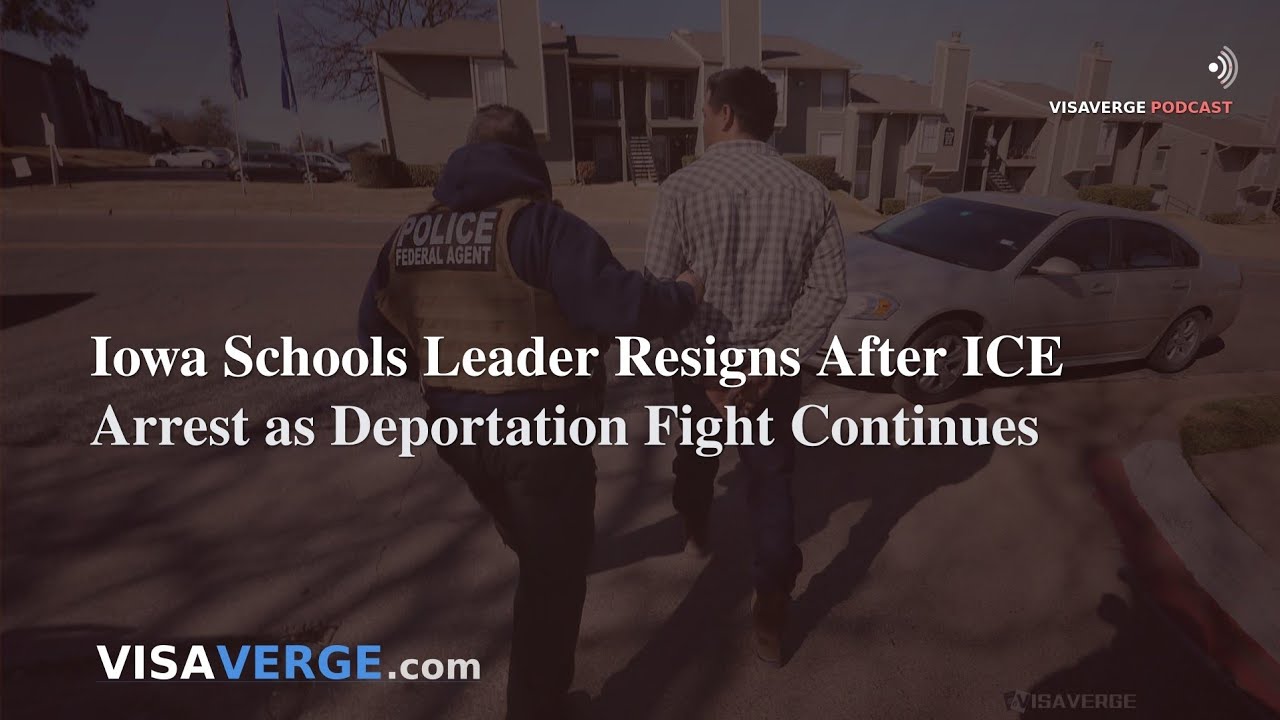 Iowa Schools Leader Resigns After ICE Arrest as Deportation Fight ...