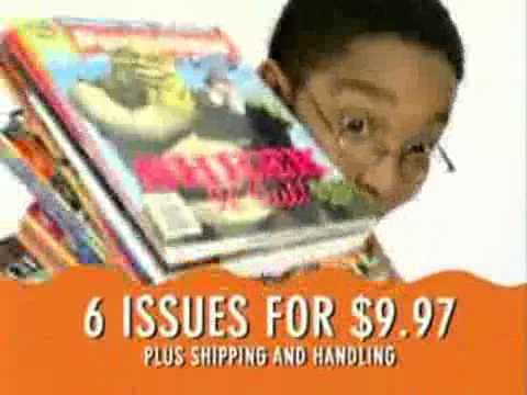 Nickelodeon Magazine commercial (2003-06)