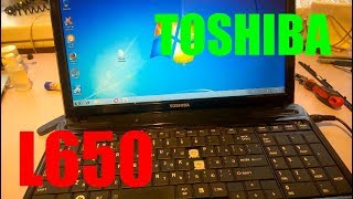 Toshiba L650 - замена процессора на core i5
