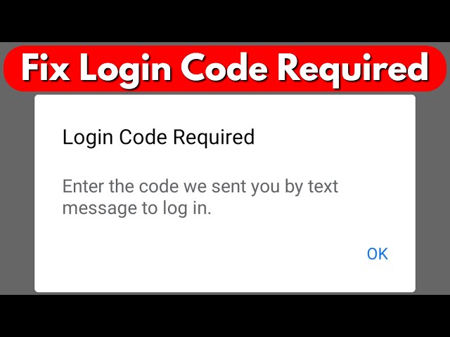 Help please] Can't log in without authentication app : r/facebook