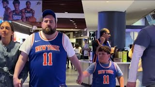 Sixers fans react after Knicks fans take over Xfinity Mobile Arena for Game 4 screenshot 5