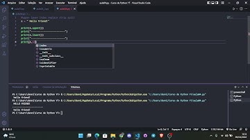 Aula 04 - Métodos em Strings - Curso de Python