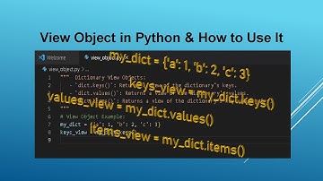 Dynamic Python Views: Mastering Dictionary View Objects and How to Use It