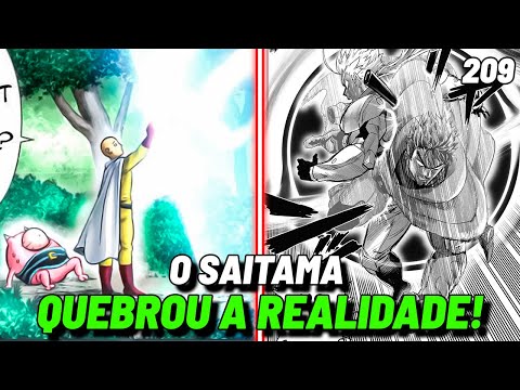 SAITAMA HOLDS BACK A DIMENSIONAL CUT! THE FINAL BATTLE IS HERE! OPM 209