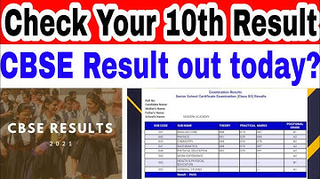 Check Your 10th Result/ CBSE Result - Without Roll Number - CBSE Big Update