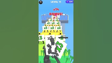 Weight Runner 3D Level▶11 #Shorts