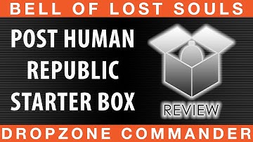 BoLS Unboxing PHR Starter Army Box | Dropzone Commander