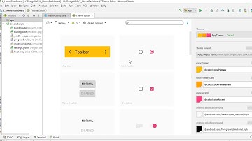 How To Open Theme Editor In Android Studio