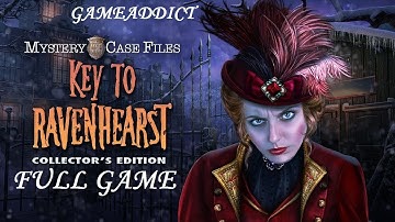 MYSTERY CASE FILES KEY TO RAVENHEARST COLLECTORS EDITION INSANE DIFFICULTY : Full Game