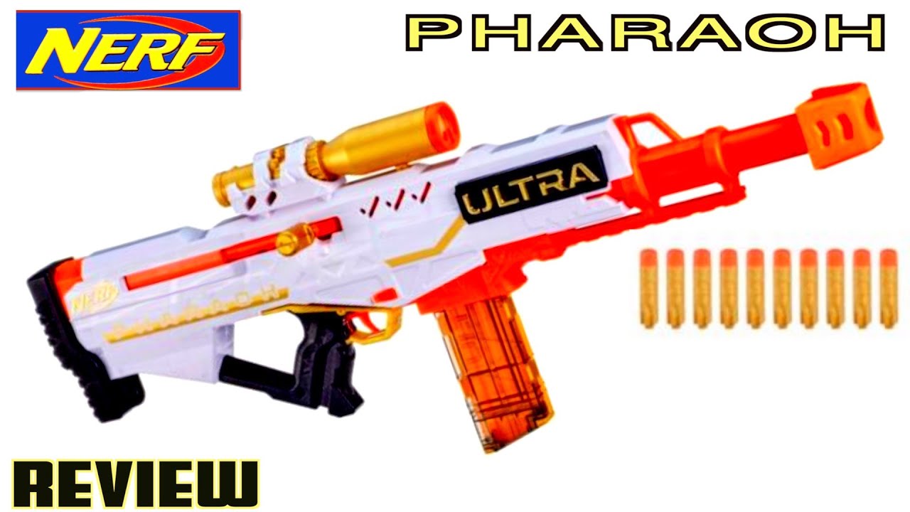 REVIEW] Nerf Ultra Pharaoh  Ultra SNIPER RIFLE!? 