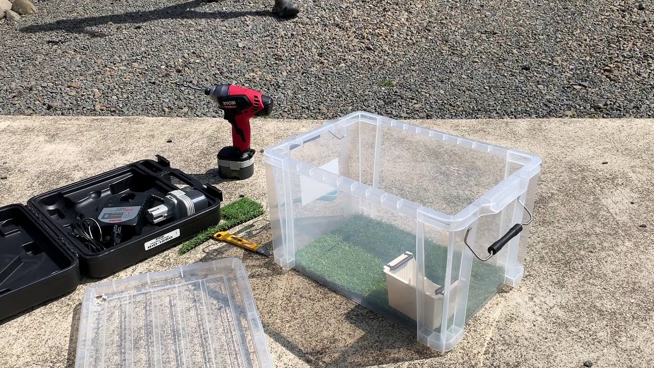 うずら小屋DIY