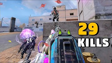 CRAZY 29 KILLS WITH HIGH PING, SOLO VS SQUAD CALL OF DUTY MOBILE FULL GAMEPLAY