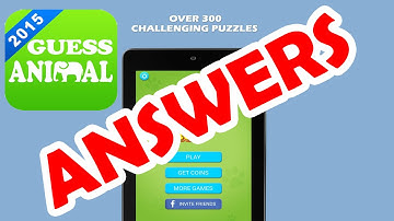 Guess Animal 2015 Level 281 - 290 - All Answers - Walkthrough ( By Monkey Robber )