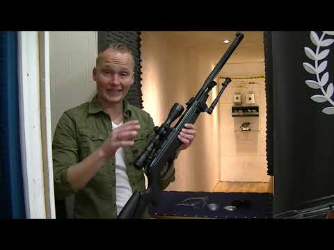 Пневматическая винтовка GAMO HPA Storm (прицел 3-9х40) и сошки (CAT), видео 1