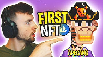 I BOUGHT MY FIRST NFT ON OPENSEA!! (APEGANGNFT)