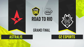 CS:GO - Astralis vs. G2 Esports [Vertigo] Map 2 - ESL One: Road to Rio -  Grand Final - EU
