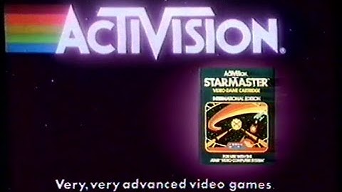 STARMASTER (1982) by Activision - TV Ad