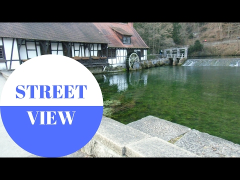 street-view:-blaubeuren-und-der-blautopf-in-germany