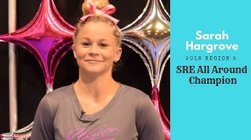 Sarah Hargrove, Cincinnati Region 5 SRE All Around Champion