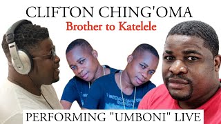 KATELELE CHING'OMA'S brother CLIFTON CHING'OMA performing 'UMBONI' live remembering late Katelele