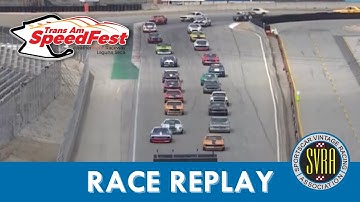 SVRA & Historic Trans Am Race 1 Laguna Seca 2021 🏁 Full Race Replay