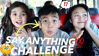 Say Anything Challenge Ft. Ac Bonifacio & Xia Vigor