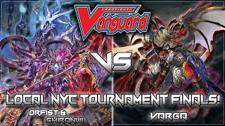 [5/16/24] NYC Cardfight Vanguard Standard Tourney Final Rounds: [Orfist/Shiranui] VS [Varga]