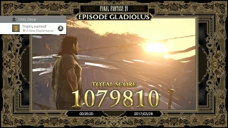 Final Fantasy Xv - Episode Gladio Score Attack Million Points D Trophy Secret Weapon?